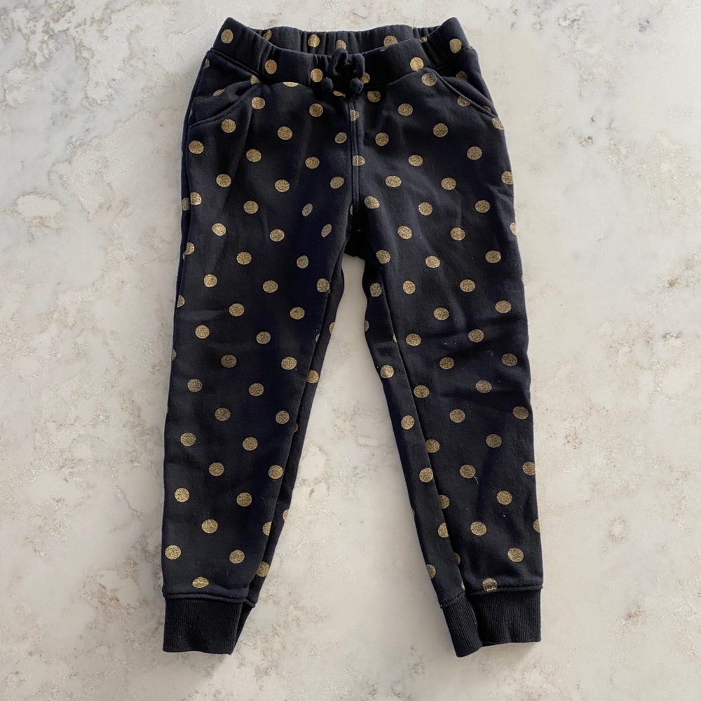 Old Navy polka dot joggers